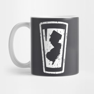 2-SIDED NJ DRINK LOCAL - PINT GLASS Mug